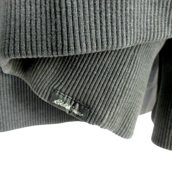 Eddie Bauer Men's Hoodie 2XL Faux Shearling Lined Full Zip Vintage Look Workwear - Picture 6 of 7